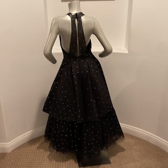 Vintage 1980's Jean -Louis Scherrer Haute Couture Black Gown Dress Size FR 42 - Picture 16 of 16